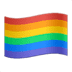 🏳️‍🌈 rainbow flag display on Apple